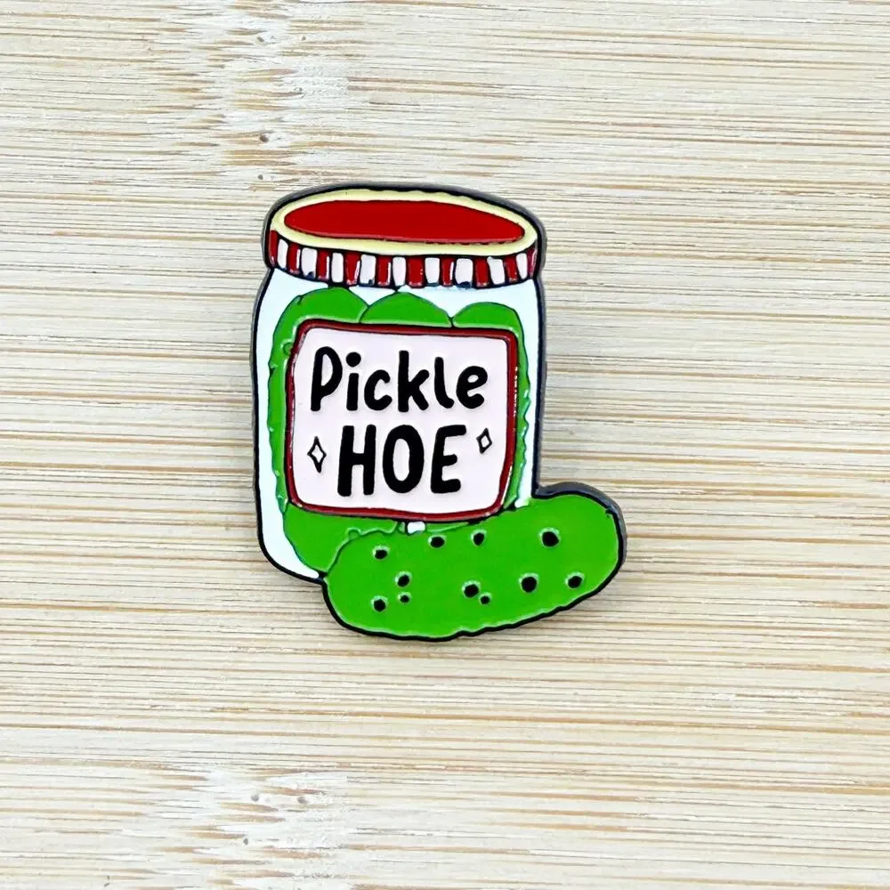 Funny Pickle Lover Soft Enamel Pin